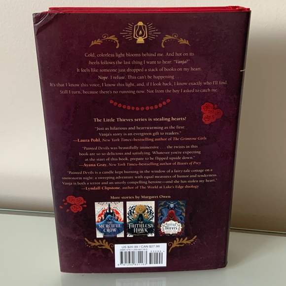 Hardcover Painted Devils By Margret Owen Little Thieves 2 fantasy hardback books - Picture 2 of 15